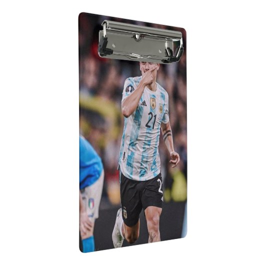 Minicarpeta de paulo dybala mini klemmbrett (Schrägansicht)