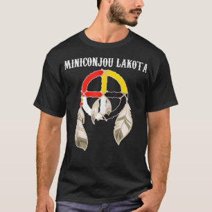 Miniconjou Lakota Sioux South Dakota Medizinrad T-Shirt