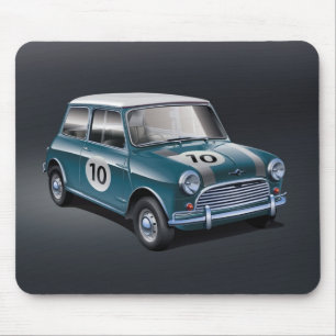 MiniCooper S1 Blau Mousepad