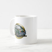 MiniCooper S Grün Kaffeetasse (Vorderseite Links)