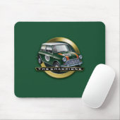 MiniCooper S Grün Mousepad (Mit Mouse)