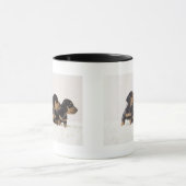 MiniDackel vier Tasse (Zentrum)