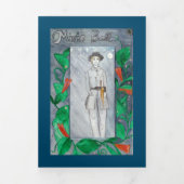 Minie Ball #1 Dreifach Gefaltete Urlaubskarte (Cover)