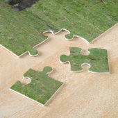 Miniesel in einer Koppel Puzzle (Seite)