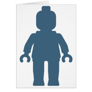 Minifig [großes Marine-Blau] fertigen vorbei mein