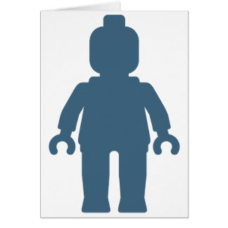Minifig [großes Marine-Blau] fertigen vorbei mein