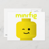 MINIFIG POSTKARTE (Vorne/Hinten)
