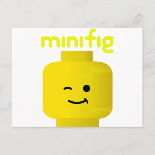 MINIFIG POSTKARTE (Vorderseite)