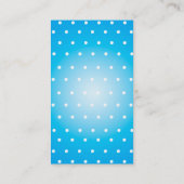 Minigesichtsanweisungskarten Visitenkarte (Rückseite)