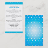 Minigesichtsanweisungskarten Visitenkarte (Vorne/Hinten)