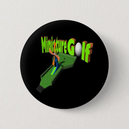 Minigolf Button (Vorderseite)