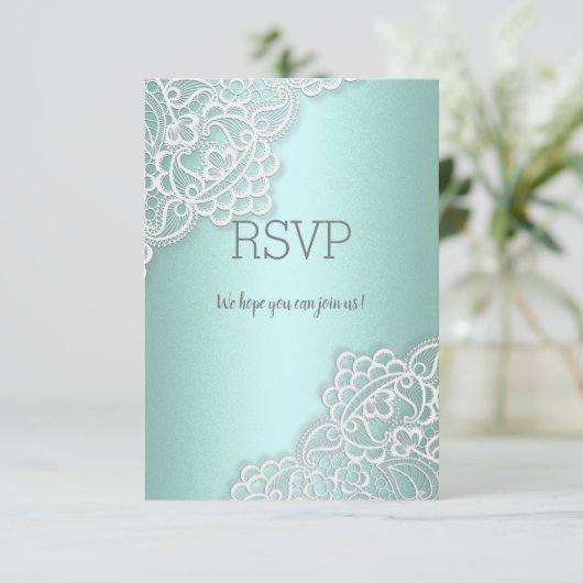 Minigolf Elegante uAwg RSVP Karte (Stehend Vorderseite)