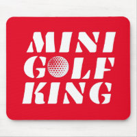 Minigolf King Minigolfer Champion Gewinner