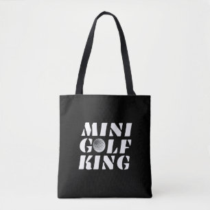 Minigolf King Minigolfer Champion Gewinner Tasche