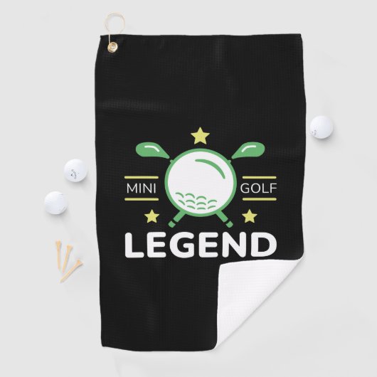 Minigolf Legend Golfhandtuch (Insitu)