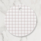 Minigolfdusche Geschenkanhänger (Rückseite)