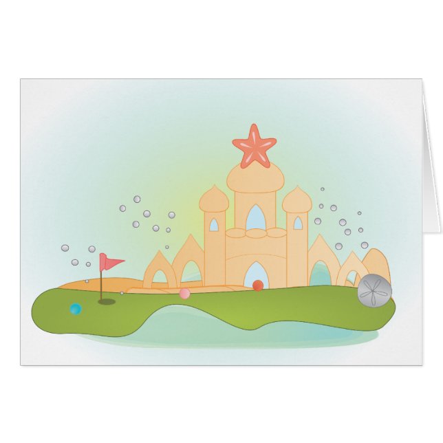 Minigolfplatz Nr.8 (Vorderseite (Horizontal))