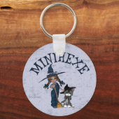 Minihexe Schlüsselanhänger (Vorderseite)