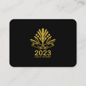 Minikalender 2023 visitenkarte (Vorderseite)