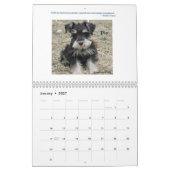 Minikalender des schnauzer-2016 kalender (Jan 2027)