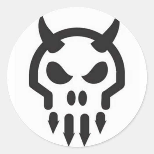 Minikleber Runder Aufkleber (Vorderseite)