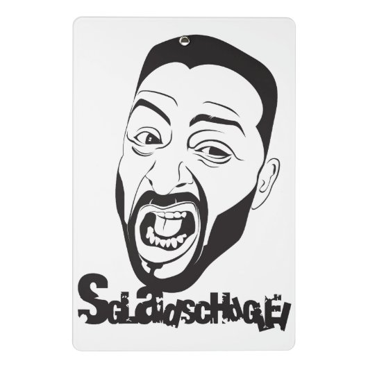 Miniklemmbrett Mini Klemmbrett (Rückseite)