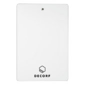 Miniklemmbrett Mini Klemmbrett (Rückseite)