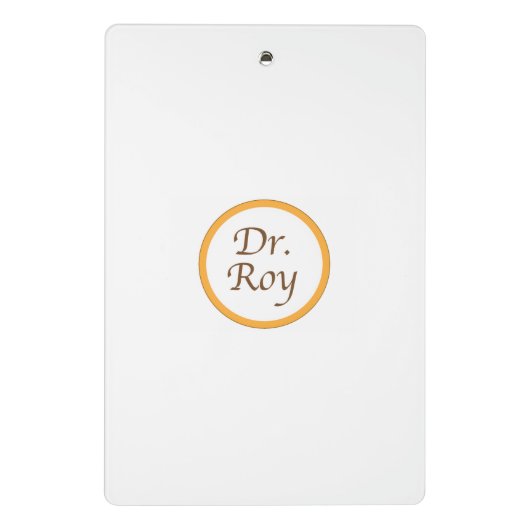 Miniklemmbrett Mini Klemmbrett (Rückseite)