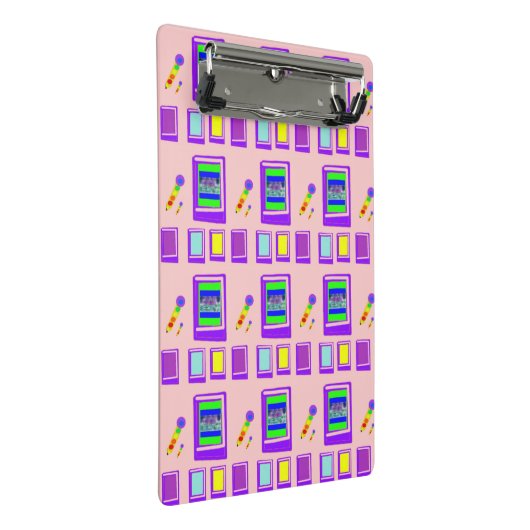 Miniklemmbrett Mini Klemmbrett (Schrägansicht)