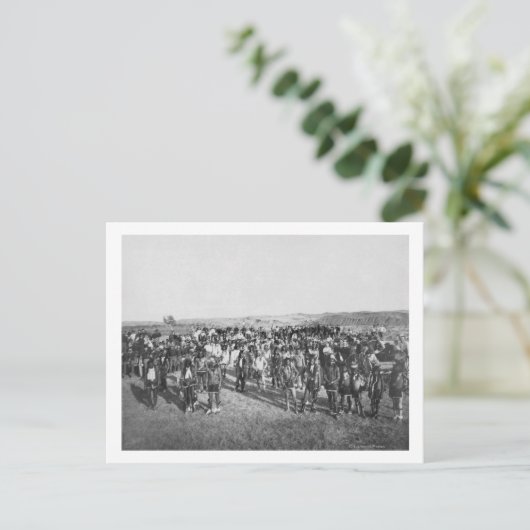 Minikonjugou mit White Soldiers Postkarte (Stehend Vorderseite)