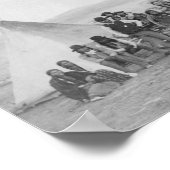 Minikonou-Amerikanische Ureinwohner außerhalb von  Poster (Ecke)