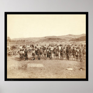Minikonou Indian bei Grass Dance SD 1890 Poster