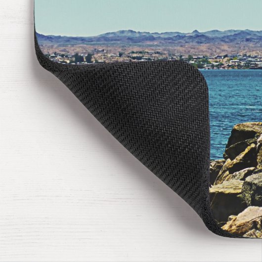 Minileuchtturm, Lake Havasu Mousepad (Ecke)