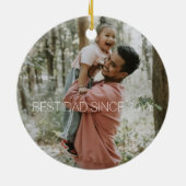 Minimal 1 Foto Keramik Ornament (Hinten)