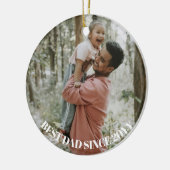 Minimal 1 Foto Keramik Ornament (Links)