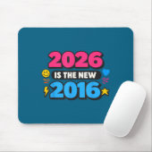 Minimal 2026 Neu 2016 Internet Nostalgie Mousepad (Mit Mouse)