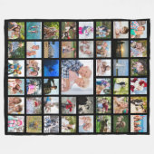 Minimal 45 Vorlage für die FotoCollage individuell Fleecedecke (Vorderseite (Horizontal))