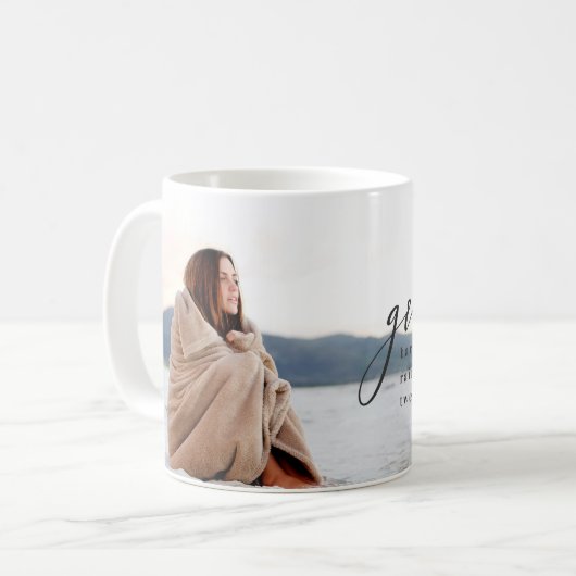 MINIMAL-ABSCHLUSS KAFFEETASSE (Vorderseite Links)