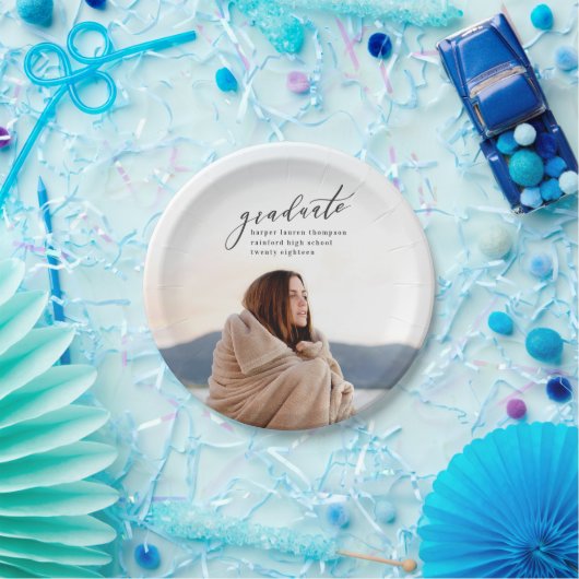 MINIMAL-ABSCHLUSS PAPPTELLER (Party)