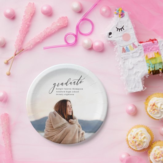 MINIMAL-ABSCHLUSS PAPPTELLER (Party)