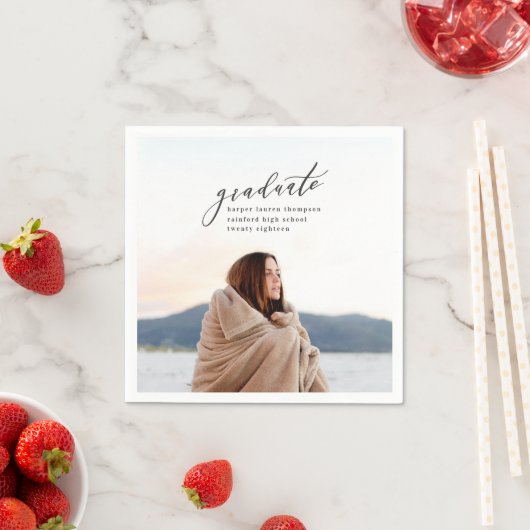 MINIMAL-ABSCHLUSS SERVIETTE (Beispiel)