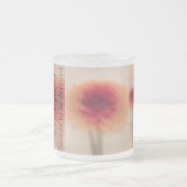 Minimal Abstract Floral Mug with Quote Mattglastasse (Mittel)