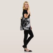 Minimal Abstract Floral Tote Bag Tasche (Am Model)