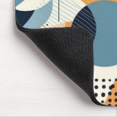 Minimal Abstraktes Nahtloses Muster - Geometrisch Mousepad (Ecke)