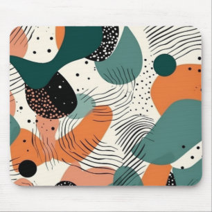 Minimal Abstraktes Nahtloses Muster - Geometrisch Mousepad