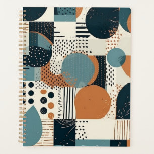 Minimal Abstraktes Nahtloses Muster - Geometrisch Planer