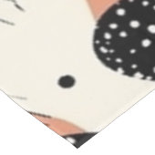 Minimal Abstraktes Nahtloses Muster - Geometrisch Tischdecke (Schrägansicht)