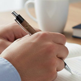 Minimal Aged Leather Style Design Personalized Kugelschreiber