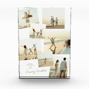 Minimal Album Elegant Frohe Weihnachten Multi 8 Fotoblock
