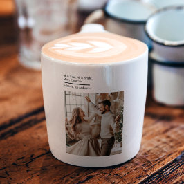 Minimal All Is Calm All Is Bright Christmas Photo  Espressotasse